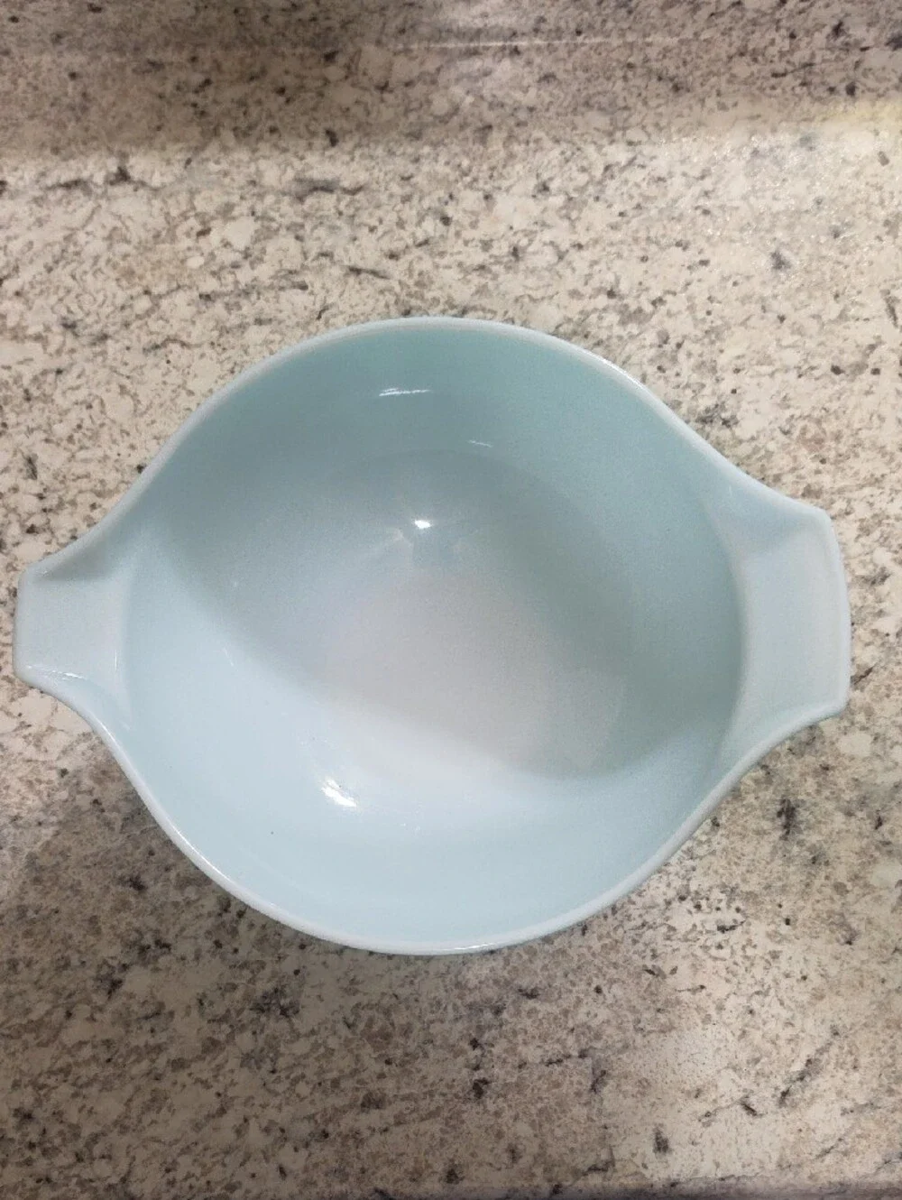 Pyrex Turquoise Amish Butterprint Mixing Bowl 444